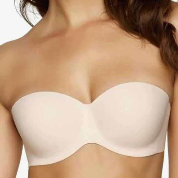 Felina Women's Hint Of Skin Seam-Free Strapless Contour Bra 36D New w/tags - Picture 1 of 5